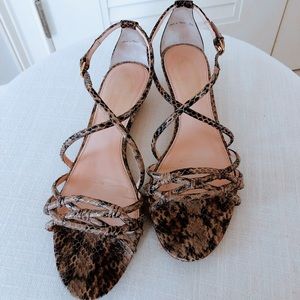 Elie Tahari | snakeskin kitty heels
